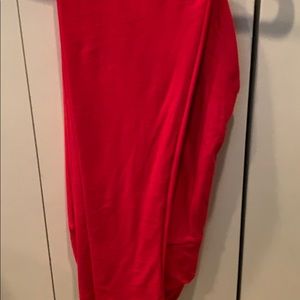 Solid True Red TC Lularoe Leggings